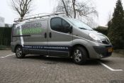 Bedrijfswagen belettering Vivaro